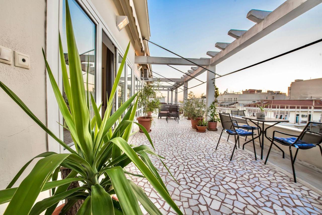 #Icarus Penthouse By Halu! Apartments Thessaloníki Eksteriør billede